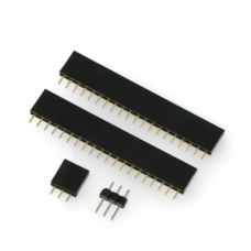 Goldpin karpomų jungčių rinkinys 2.54mm - Raspberry Pi Pico GPIO
